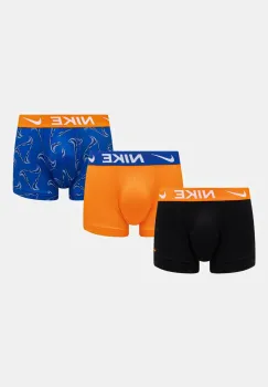 Nike boxeri 3-pack barbati, culoarea portocaliu, 000PKE1156 imagine