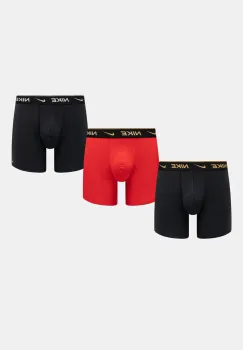 Nike boxeri 3-pack barbati, culoarea rosu, 0000KE1007 imagine