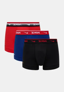 Nike boxeri 3-pack barbati, culoarea rosu, 0000KE1008 imagine