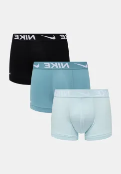 Nike boxeri 3-pack barbati, culoarea turcoaz, 0000KE1156 imagine