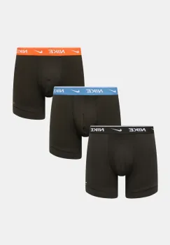 Nike boxeri 3-pack barbati, culoarea verde, 0000KE1007 imagine