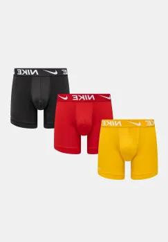 Nike boxeri 3-pack barbati, culoarea verde, 0000KE1157 imagine