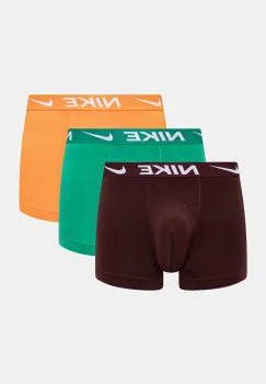 Nike boxeri 3-pack barbati, culoarea verde, 0000KE1157 imagine