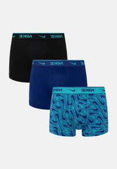 Nike boxeri 3-pack barbati, culoarea violet, 000PKE1008 imagine