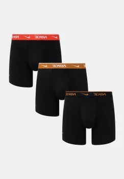 Nike boxeri 3-pack culoarea negru, 0000KE1007 imagine