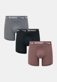 Nike boxeri 3-pack culoarea negru, 0000KE1257 imagine