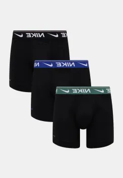 Nike boxeri 3-pack culoarea negru, 0000KE1257 imagine