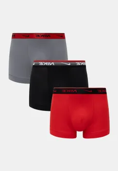Nike boxeri 3-pack culoarea rosu, 0000KE1008 imagine