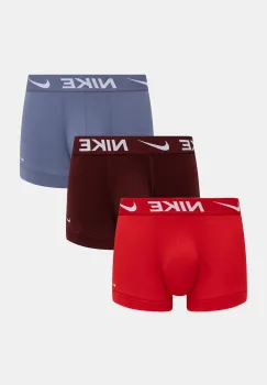 Nike boxeri 3-pack culoarea rosu, 0000KE1156 imagine