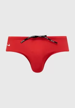 Nike costum de baie culoarea rosu imagine
