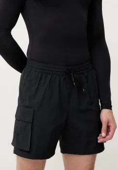 Nike pantaloni scurti culoarea negru, NESSF503 imagine
