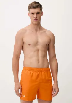 Nike pantaloni scurti de baie culoarea galben, NESSF560 imagine