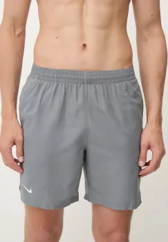 Nike pantaloni scurti de baie culoarea gri, NESSF559 imagine