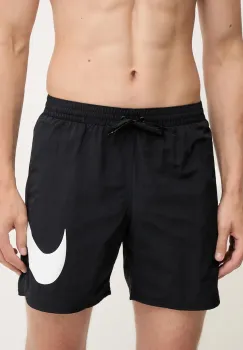 Nike pantaloni scurti de baie culoarea negru, NESSF508 imagine