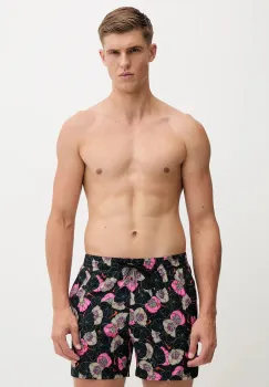 Nike pantaloni scurti de baie culoarea negru, NESSF565 imagine