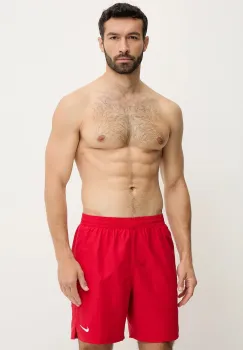 Nike pantaloni scurti de baie culoarea rosu, NESSF559 imagine