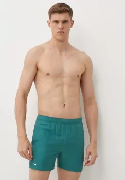 Nike pantaloni scurti de baie culoarea verde imagine