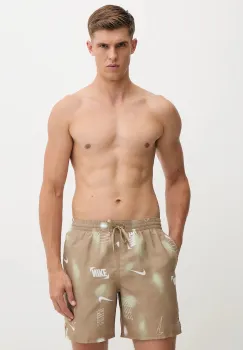 Nike pantaloni scurti de baie culoarea verde, NESSF563 imagine