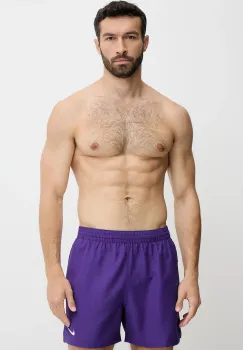 Nike pantaloni scurti de baie culoarea violet, NESSF560 imagine