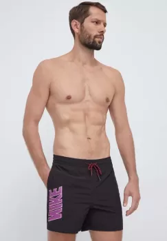 Nike pantaloni scurti de baie Volley culoarea negru imagine