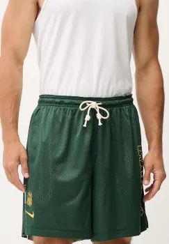 Nike pantaloni scurti reversibili Green Bay Packers culoarea verde, 03BF-039Y-7T-N9J imagine