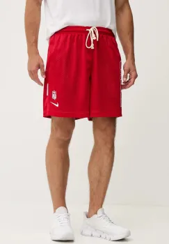 Nike pantaloni scurti reversibili Kansas City Chiefs culoarea rosu, 03BF-041Y-7G-N9J imagine