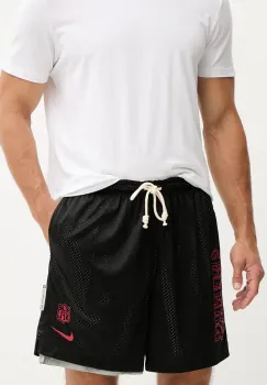 Nike pantaloni scurti San Francisco 49ers culoarea negru, 03BF-096N-73-N9J imagine