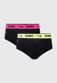 Nike slip 2-pack barbati, culoarea negru imagine