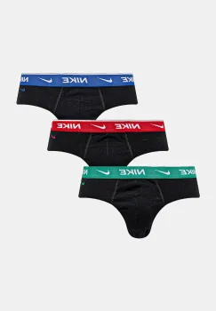 Nike slip 3-pack barbati, culoarea negru, 0000KE1006 imagine