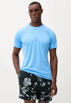 Nike tricou de antrenament culoarea rosu, neted imagine