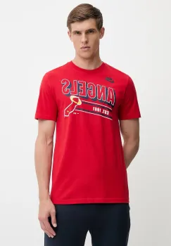 Nike tricou din bumbac California Angels 1993-96 culoarea ro?u, cu imprimeu, N199-62Q-A93-CUE imagine