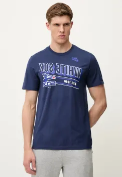 Nike tricou din bumbac Chicago White Sox 1976-85 culoarea bleumarin, cu imprimeu, N199-44B-CWS-CUE imagine