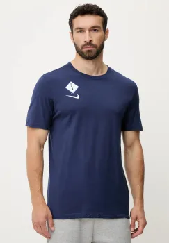 Nike tricou din bumbac Detroit Tigers culoarea bleumarin, cu imprimeu, N199-44B-DG-SAZ imagine