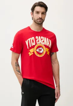 Nike tricou din bumbac Front and Back Essential culoarea rosu, cu imprimeu, N199-65N-7G-93P imagine