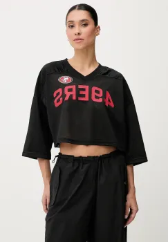 Nike tricou Jersey Fashion Top culoarea negru, 03O3-00A-9B-5HX imagine