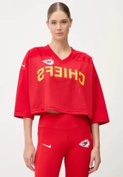 Nike tricou Jersey Fashion Top culoarea rosu, 03O3-65N-7G-5HX imagine