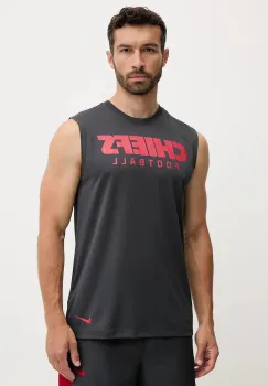 Nike tricou Kansas City Chiefs culoarea gri, 01B3-06F-7G-0LJ imagine