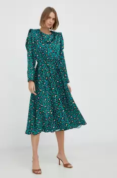 Nissa rochie midi, evazati imagine