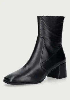 Nokwol  botine pentru femei din piele Jan Black Vienna imagine