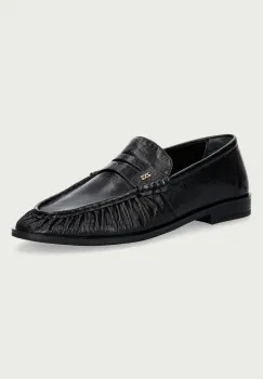 Nokwol  mocasini pentru femei din piele Haven Black Athena imagine