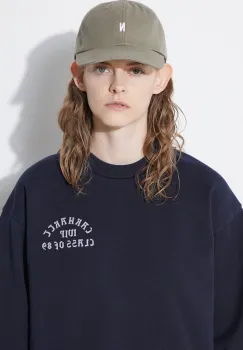 Norse Projects sapca de baseball din bumbac Twill Sports Cap culoarea verde, cu imprimeu, N80.0001.8076 imagine