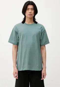 Norse Projects tricou din bumbac Norse Standard Heavy Loose T-shirt culoarea verde, uni, N01.0679.7157 imagine