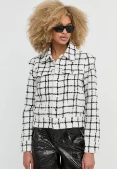 Notes du Nord geaca din amestec de lana Heat culoarea bej, de tranzitie imagine