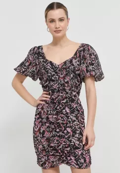 Notes du Nord rochie Fabiola Lurex mini, mulata imagine