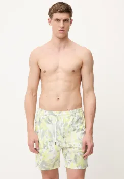 Oakley pantaloni scurti de baie CANARY PALMS barbati, culoarea galben, FOA405399 imagine