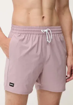 Oakley pantaloni scurti ROBINSON culoarea roz, FOA404300 imagine