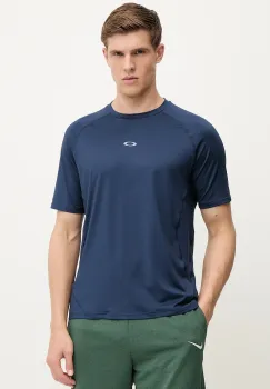 Oakley tricou de inot T-shirt do plywania culoarea bleumarin, FOA406204 imagine