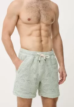 OAS pantaloni scurti barbati, culoarea verde imagine