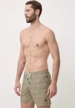 OAS pantaloni scurti de baie culoarea galben imagine