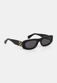 Off-White ochelari de soare culoarea negru, OERI13O_541007 imagine